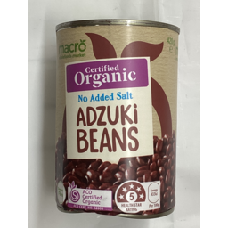 Photo of Macro Organic Adzuki Beans No Added Salt 420g
