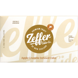 Photo of Zeffer Cider Co Apple Crumble Cider 6 x 330ml