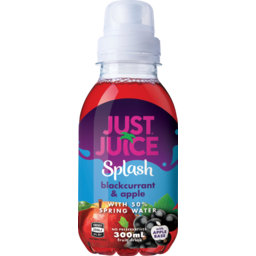 Photo of Just Juice Splash Fruit Drink Blackcurrant & Apple Pet