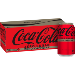 Photo of Coca-Cola Zero Sugar Caffeine Free Soft Drink Multipack can