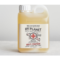 Photo of Dr Planet Castile Soap Concentrate Unscented Refill