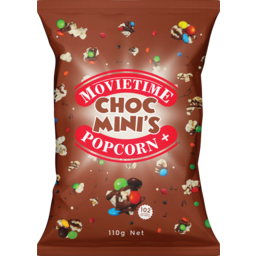 Photo of Movietime Choc Minis Popcorn