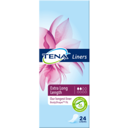 Photo of TENA Liners Extra Long Length 24s
