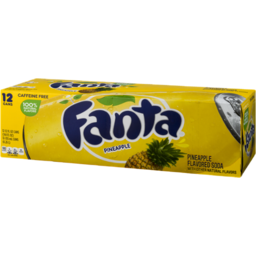 Photo of Fanta Pineapple Soda - 12 Pk 