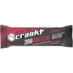 Photo of Crankt 20g Protein Raspberry + Coconut 60g