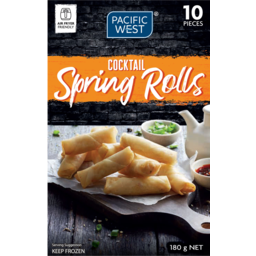 Photo of Pacific West Cocktail Spring Rolls 10 Pack 180g