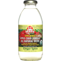 Photo of Bragg Organic Apple Cider Vinegar Ginger Spice 473ml