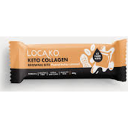 Photo of LOCAKO Keto Collagen Peanut Butter Caramel Brownie Bite