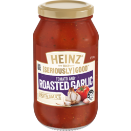 Photo of Heinz Seriously Good Pasta Sauce Tomato & Roasted Garlic