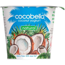 Photo of Cocobella Coconut Yoghurt Natural 500g