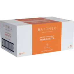 Photo of Batched Cocktails Salted Grapefruit Margarita 6% Can 24pk