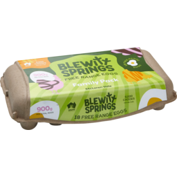 Photo of Blewitx Springs Free Range Eggs 18 Pack