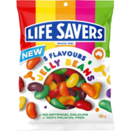 Photo of Lifesavers Jelly Beans 5 Flv180gm