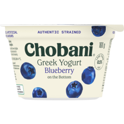 Photo of Chobani Blueberry Greek Yogurt