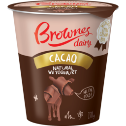 Photo of Brownes Ygt Nat Cacao 170gm
