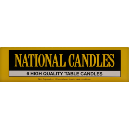 Photo of National Candles 6 Pack