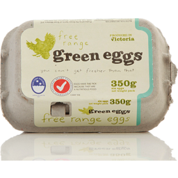 Photo of Green Eggs Free Range Half Dozen 350g