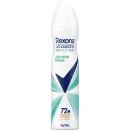 Photo of Rexona Women Advanced Protection Deodorant Shower Fresh Antiperspirant With Body-Heat Activated Technology
