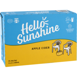 Photo of Hello Sunshine Apple Cider Cans
