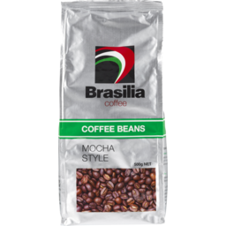 Photo of Brasilia Mocha Style Coffee Beans 500g