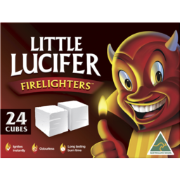 Photo of Little Lucifer Firelighters Cubes 24 Pack