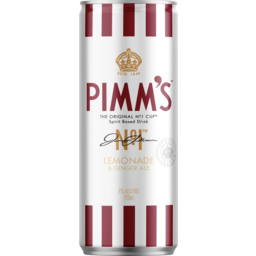 Photo of Pimm's & Lemonade 250ml Can 250ml