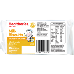 Photo of Heatheries Milk Biscuits Banana 10 Pack