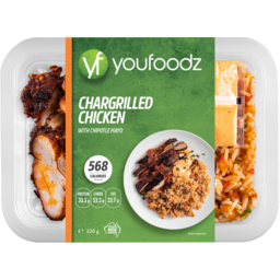 Photo of Youfoodz Chargrilled Chicken With Chipotle Mayo Ready To Eat Fresh Meal
