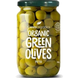 Photo of Ceres Organics - Green Olives Pitted