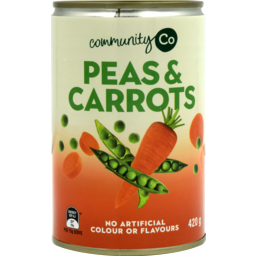 Photo of Community Co. Peas & Carrots 420gm