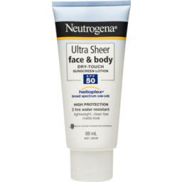 Photo of Neutrogena Ultra Sheer Face & Body Dry Touch Sunscreen Lotion Spf