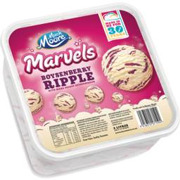 Photo of Much Moore Marvels Ice Cream Boysenberry Ripple