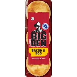 Photo of Big Ben Classic Pie Bacon & Egg
