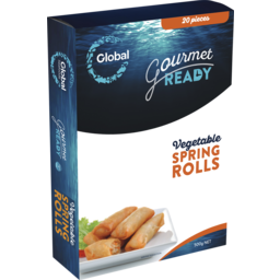 Photo of Global Seafoods Vegetable Spring Rolls 500g