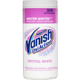 Photo of Vanish Napisan Oxi Action Crystal White Stain Remover Powder 2kg