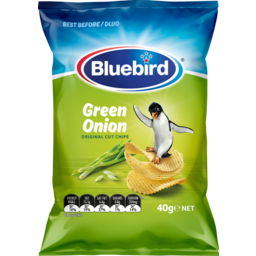 Photo of Bluebird Original Cut Potato Chips Green Onion 40g