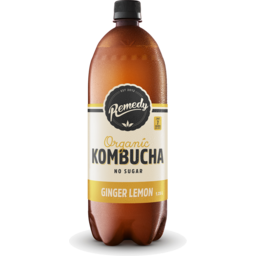 Photo of Remedy Organic Kombucha Ginger Lemon 1.25L