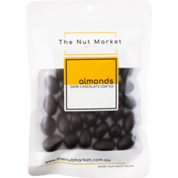 Photo of Nut Market Dark Chocolate Almonds 200g