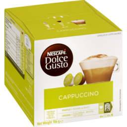 Photo of Nescafe Dolce Gusto Coffee Cappuccino 8 Coffee & 8 Milk Capsules
