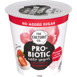 Photo of The Culture Co Probiotic Kefir Yogurt Strawberry 150g