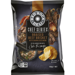 Photo of Red Rock Deli Braised Beef Brisket Potato Chips 150g