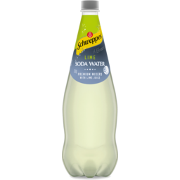 Photo of Schweppes Soda Water Lime 1.1l