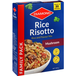 Photo of Diamond Rice Risotto Family Mushroom