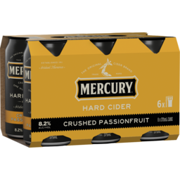 Photo of Mercury Hard Cider Passionfruit Cans