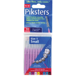 Photo of Piksters® Interdental Brushes Purple Size 1 10pk 1pk