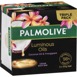 Photo of Palmolive Luminous Oils Coconut Oil & Frangipani Cream Body Bar 3.0x90g