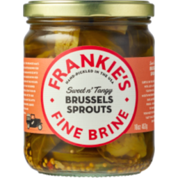 Photo of Frankies Fine Brine Brussel Sprouts 453g