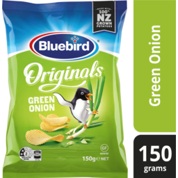 Photo of Bluebird Originals Green Onion Potato Chips