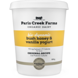 Photo of Paris Creek Honey Vanilla Yoghurt 500g