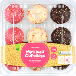 Photo of WW Cupcakes Mini Iced 9 Pack